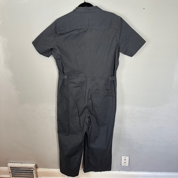 Bridge & Burn The Lou Utility Jumpsuit NWT NEW Large Slate - Picture 5 of 13